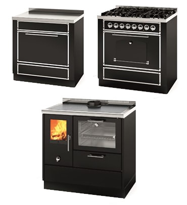 cuisinière à bois à double fonction